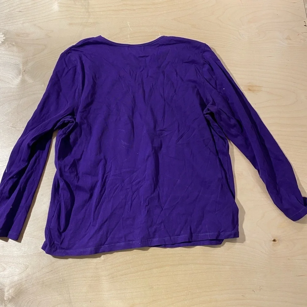 Ralph Lauren vibrant purple